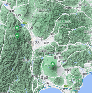 Google Maps(地形)